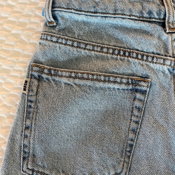 MSGM Denim Bermuda Shorts light wash made in Italy size 38 - Picture 9 of 14